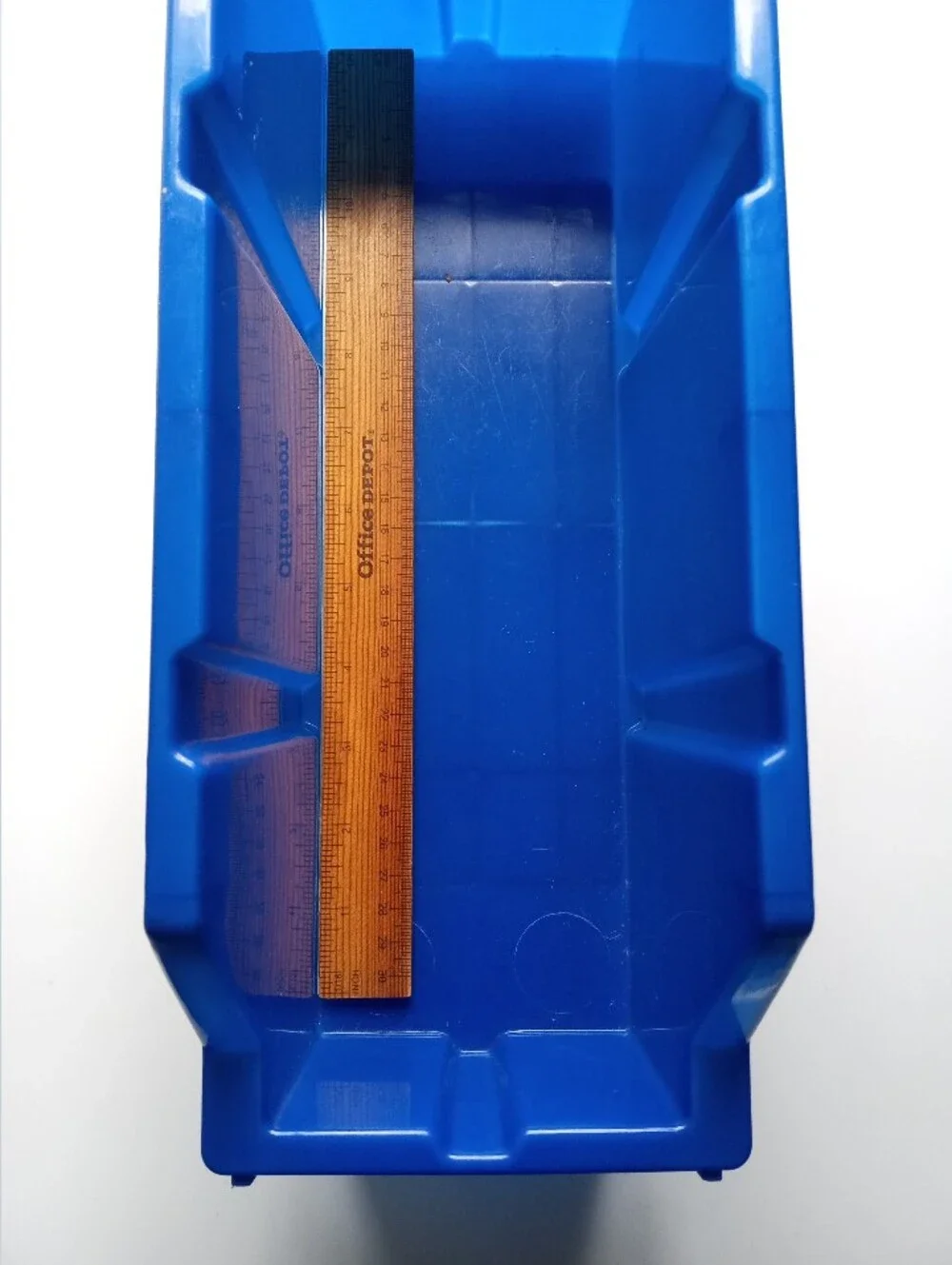 Blue Seville Classics Medium Storage Bin - Great For Lego Toys Home Organization